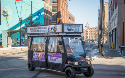 GEST low-speed vehicles offering free rides in downtown Newport